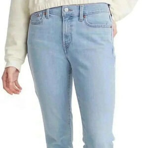 NWT Levis midrise slim boyfriend denim jeans 12